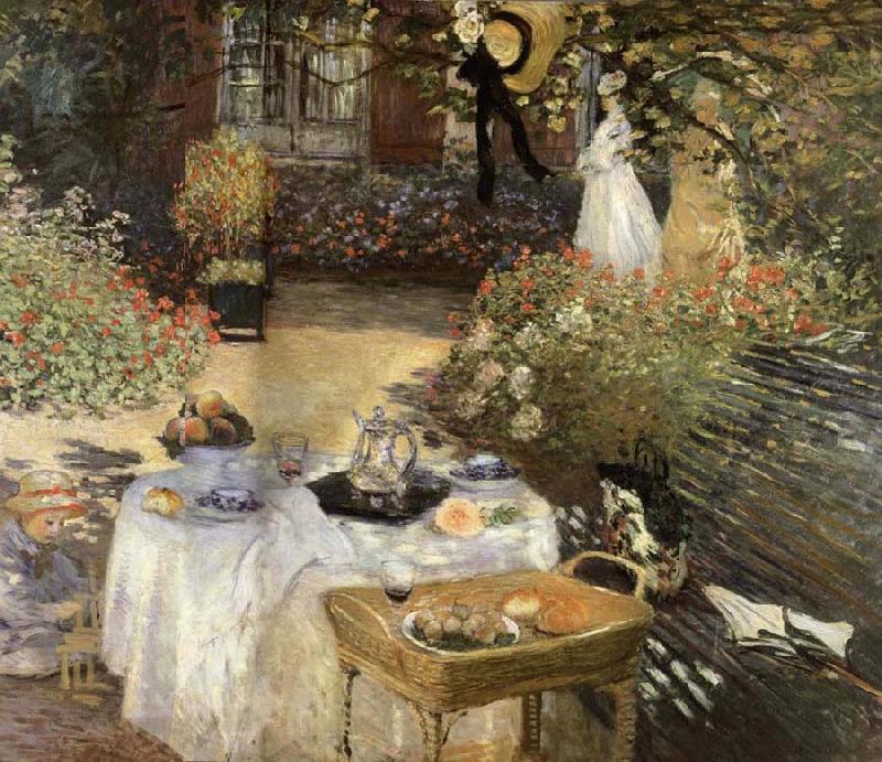 Claude Monet Luncheon oil painting image